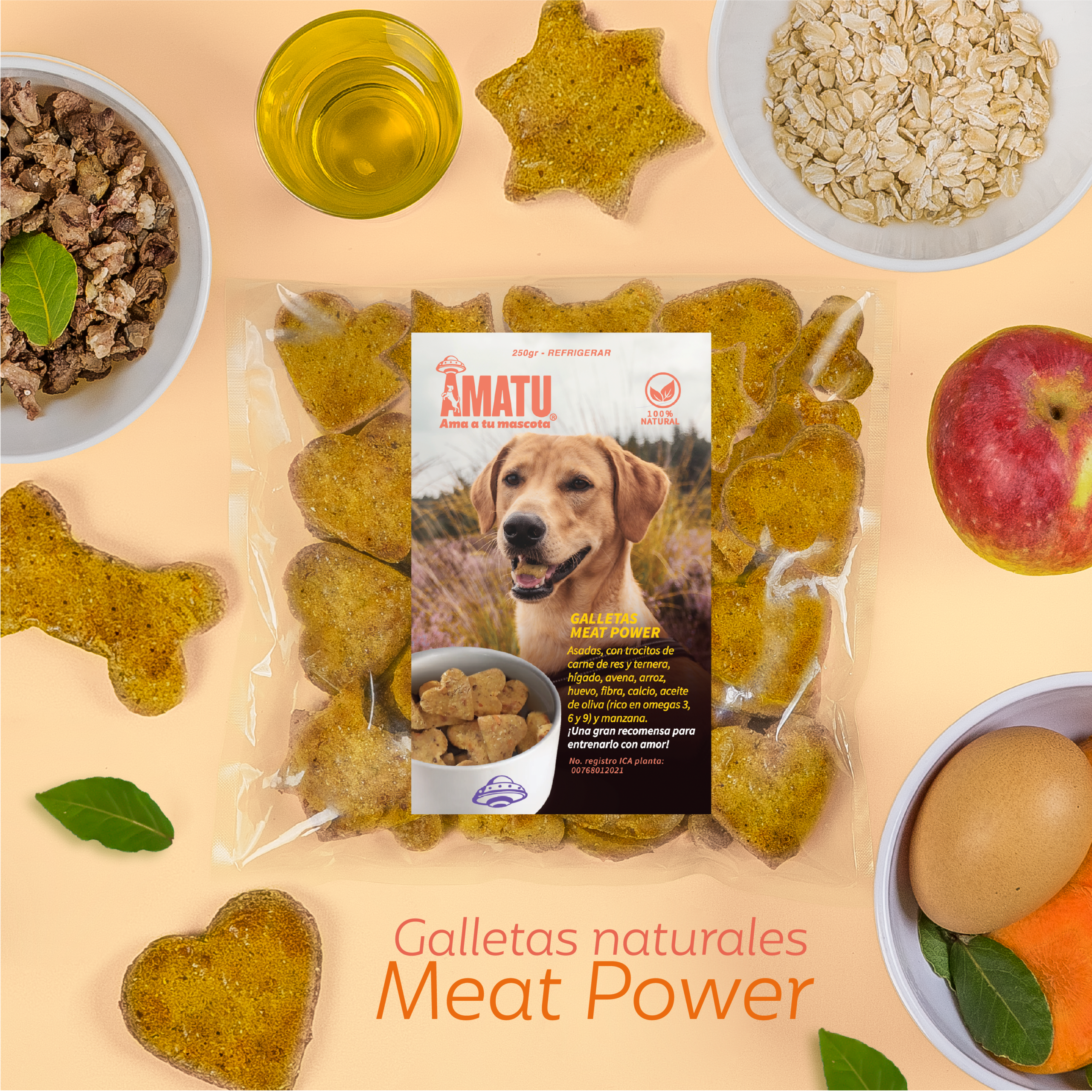 GALLETAS PARA PERRO NATURALES